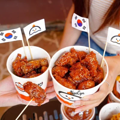 gà rán sốt Hàn Quốc đẫm vị tại Chicky Licky