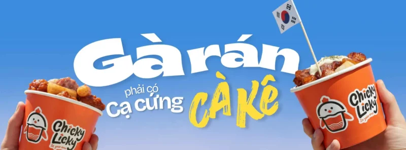 Không gian và các món ăn đặc trưng của thương hiệu gà rán Hàn Quốc Đà Nẵng - Chicky Licky